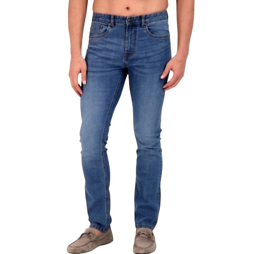 English Laundry Kent Slim Jeans Medium Wash Stretch Denim Blue Size 36x30